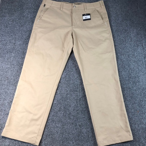 Eddie Bauer Mr Flex Wrinkle Resistant Sport Chino Pants - Men's 36/30 LTKHAKI - Picture 1 of 11